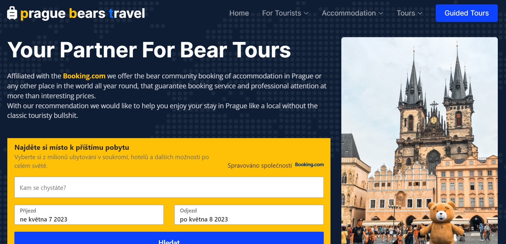 prague bears travel